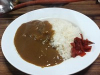 カレー（雷電食堂）